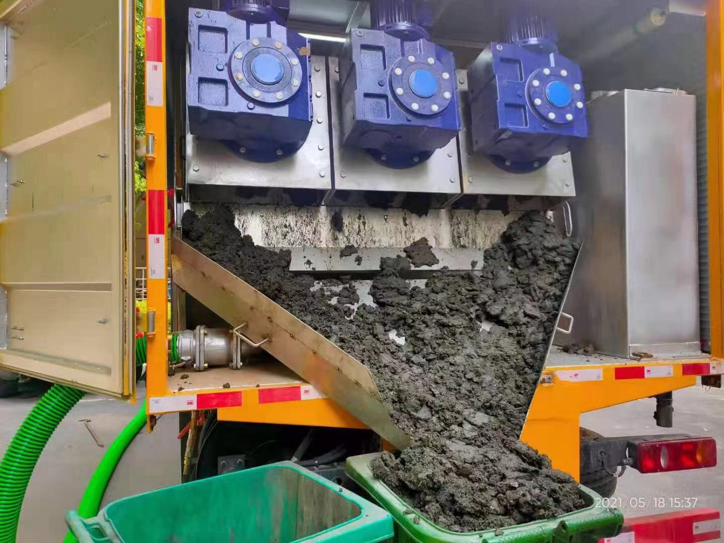 鸡泽化粪池清掏城市维护站-泥浆净化干湿分离处理